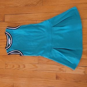 XS Girl's Brooks Brothers teal dress